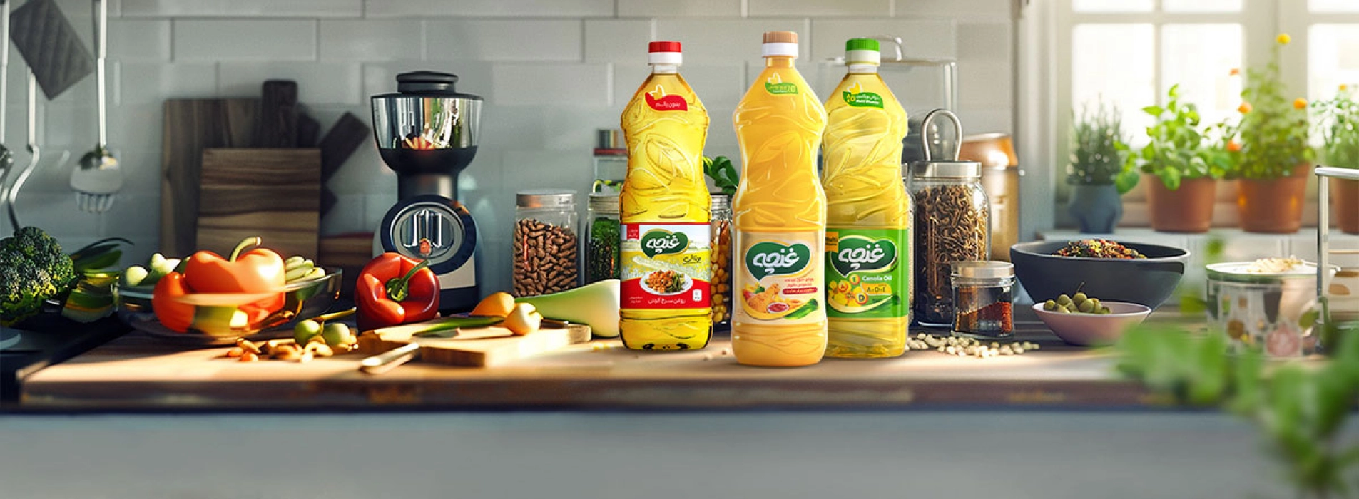 قیمت و فروش روغن مایع پخت و پز ۸۱۰ گرمی+عمده